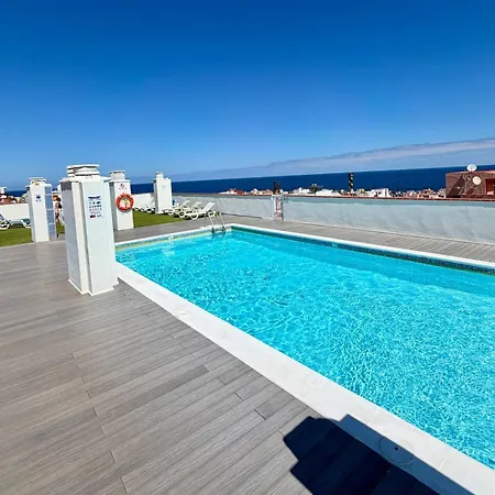 Plaza Del Charco With Rooftop Pool And Panoramic Views 公寓 拉克鲁斯